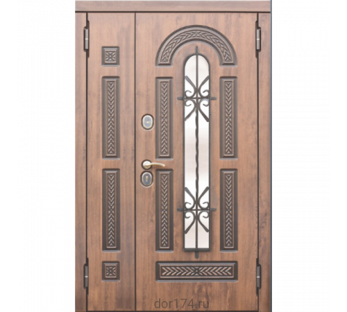 Входная дверь Виконт (Vikont), 1200, 1300 Грецкий орех
