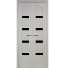 Optima porte Турин 505.12 АПС SG/SC лакобель двойная