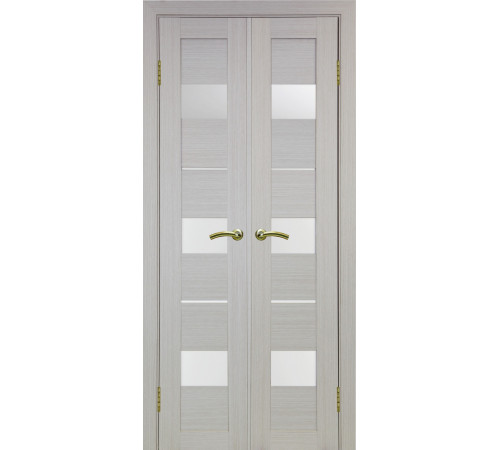 Межкомнатная дверь Optima porte Турин 526.122 двойная