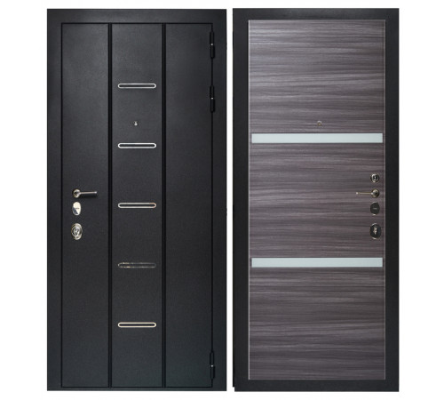 Входная дверь Sidoorov SM 90 ФЛ-8 Сандал белый горизонт