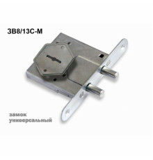 Замок врезной Sam (Сам) сувальдный ЗВ8/13С-М, 3 кл. /76610/