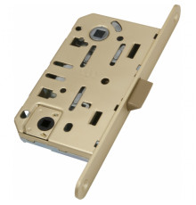 B01102.50.23 Замок AGB (АГБ) межкомнатный WC (матовое золото) MEDIANA EVOLUTION