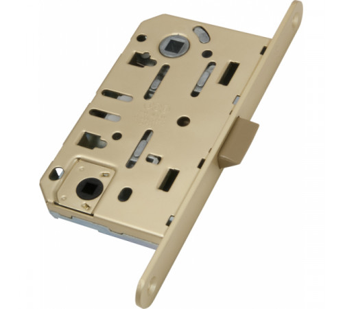 B01102.50.23 Замок AGB (АГБ) межкомнатный WC (матовое золото) MEDIANA EVOLUTION