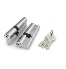Цилиндровый механизм Fuaro (Фуаро) 100 CA 105 mm (30+10+65) CP хром 3 кл.