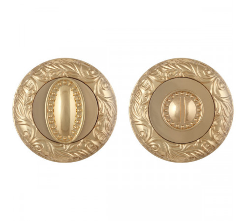 Ручка поворотная Fuaro (Фуаро) BK6 SM GOLD-24 золото 24К
