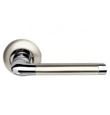 Ручка раздельная Armadillo (Армадилло) Stella LD28-1SN/CP-3 матовый никель/хром TECH (кв. 8x140)