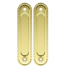 Ручка Armadillo (Армадилло) для раздвижных дверей SH010/CL GOLD-24 Золото 24К