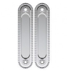 Ручка Armadillo (Армадилло) для раздвижных дверей SH010/CL SILVER-925 Серебро 925