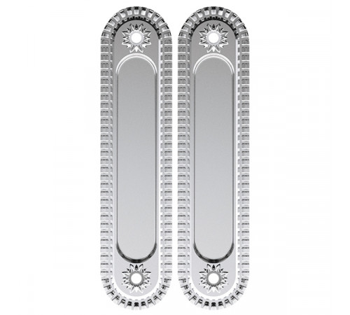 Ручка Armadillo (Армадилло) для раздвижных дверей SH010/CL SILVER-925 Серебро 925