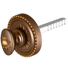 Ручка поворотная Armadillo (Армадилло) BKW8/CL BB-17 Коричневая бронза