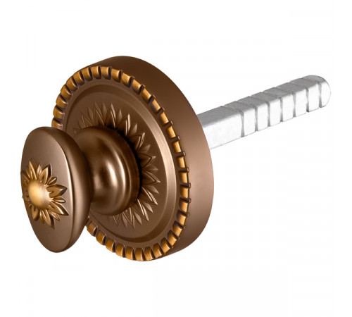 Ручка поворотная Armadillo (Армадилло) BKW8/CL BB-17 Коричневая бронза