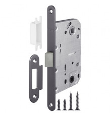 Защелка врезная Fuaro (Фуаро) PLASTIC P96WC-50 GR графит