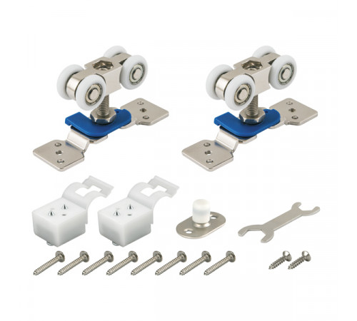 Комплект роликов Armadillo (Армадилло) для раздвижных дверей DIY Comfort 60/4 kit (877)