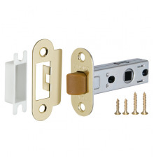 Защелка врезная Fuaro (Фуаро) PLASTIC P22-45-25 GP латунь