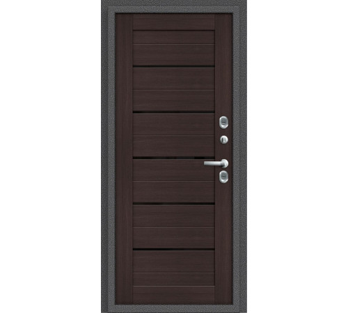 Входная дверь Термо 222 Антик Серебро/Wenge Veralinga
