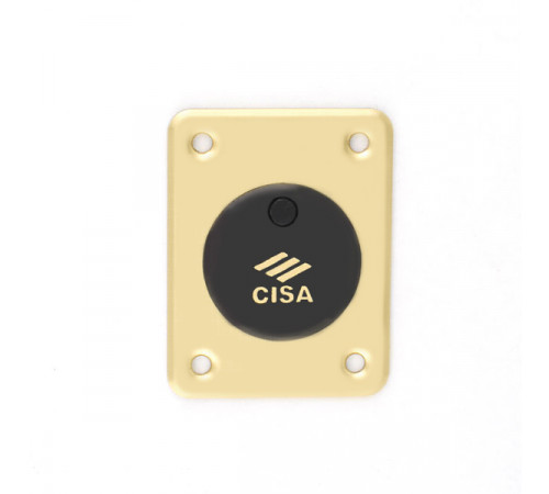 Накладка Cisa (Чиза) на сувальдный замок со шторкой 06.143.00 (ЛАТУНЬ) (1 шт)