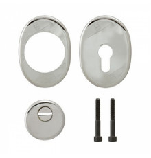 Броненакладка Mottura (Моттура) на цилиндр 94 KIT 1101/CR (set: 94.11625 + 94.505 + 95.304 + 95.308+99.293/90),хром
