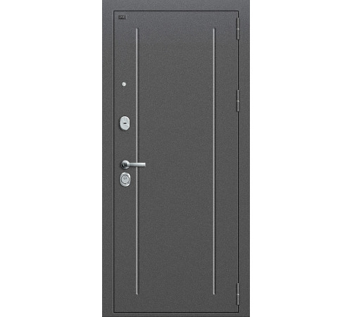 Входная дверь Т2-220 Антик Серебро/Wenge Veralinga