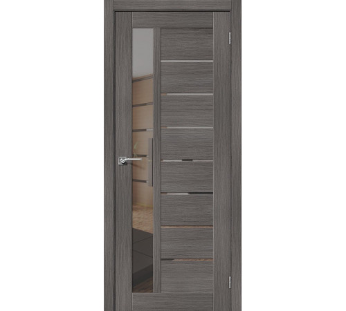 Межкомнатная дверь Порта-27 Grey Veralinga Mirox Grey