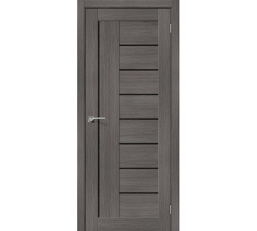 Межкомнатная дверь Порта-29 Grey Veralinga Black Star