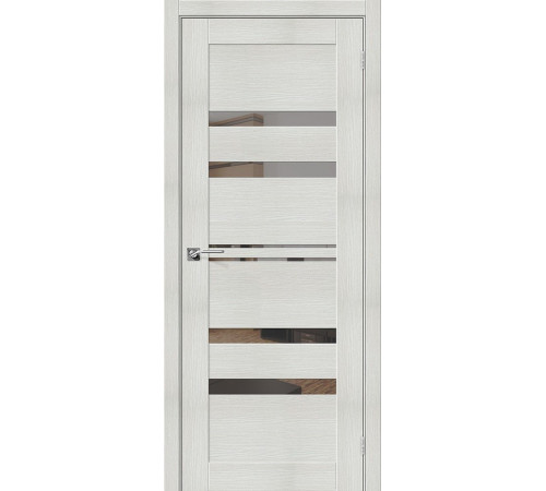 Межкомнатная дверь Порта-30 Bianco Veralinga Mirox Grey