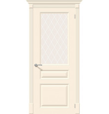 Скинни-15.1 Cream White Сrystal