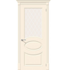 Скинни-21 Cream White Сrystal